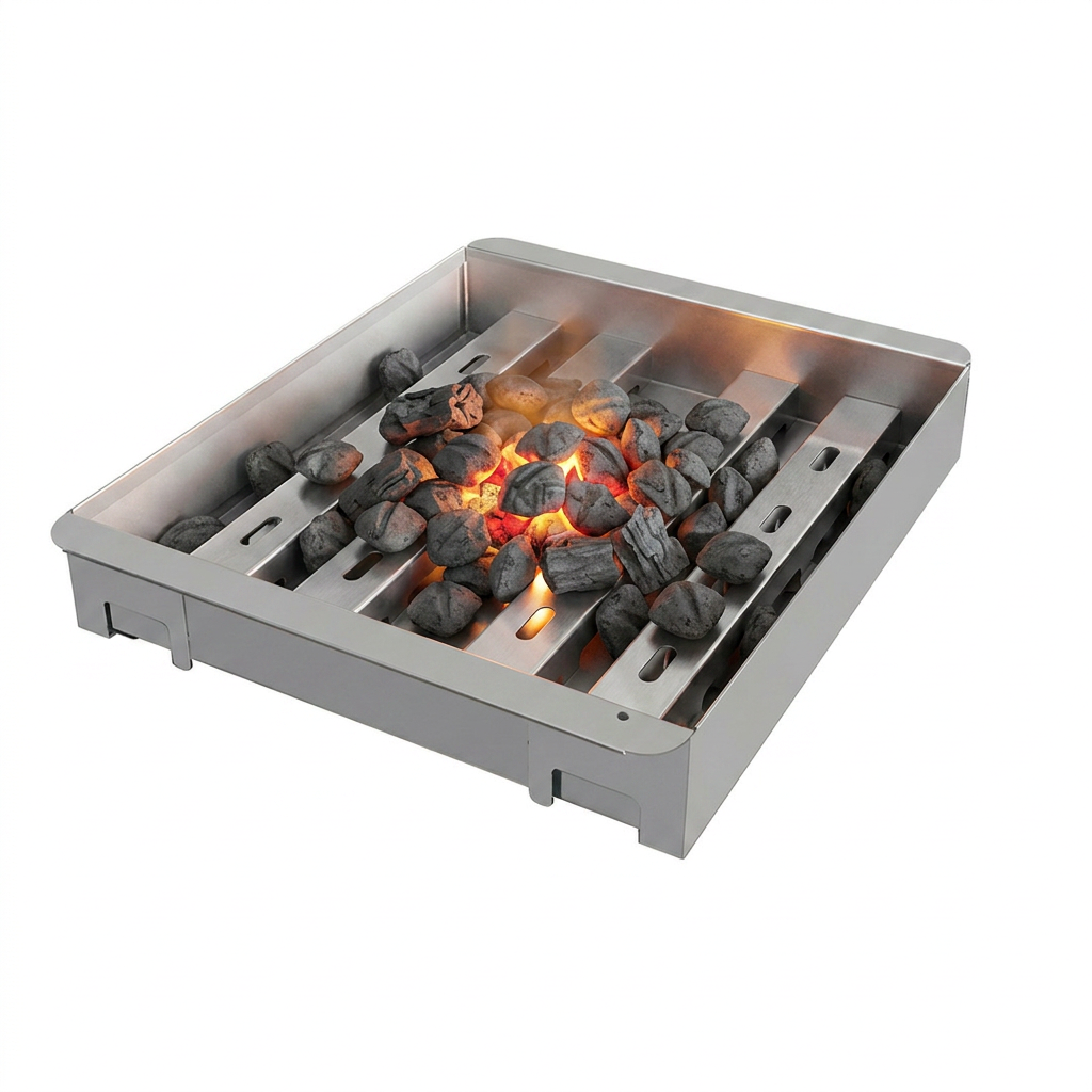 Bandeja de carbón para asador a gas