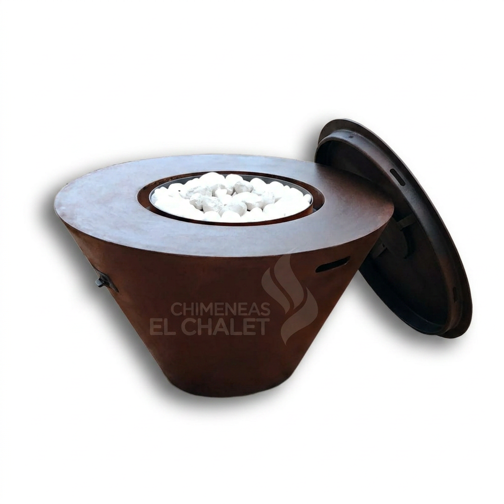 Chimenea de bioetanol Konik 80